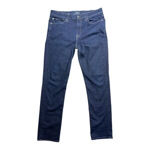 J.Crew Kurabo Japanese Denim Jeans Mens 34x34 Indigo Blue‎ Straight Leg 484